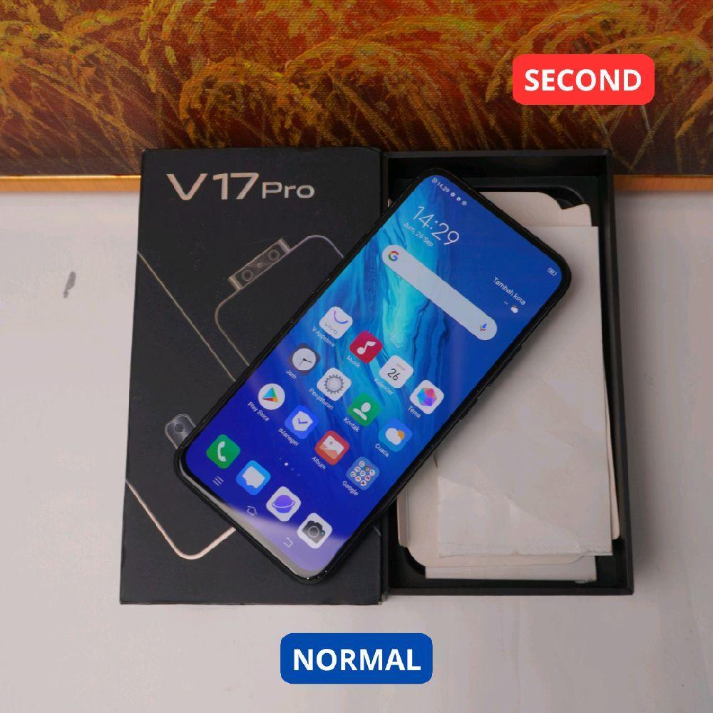 VIVO V17 PRO 8/128 GB HP SECOND ORIGINAL SINAR MUTIARA CELL