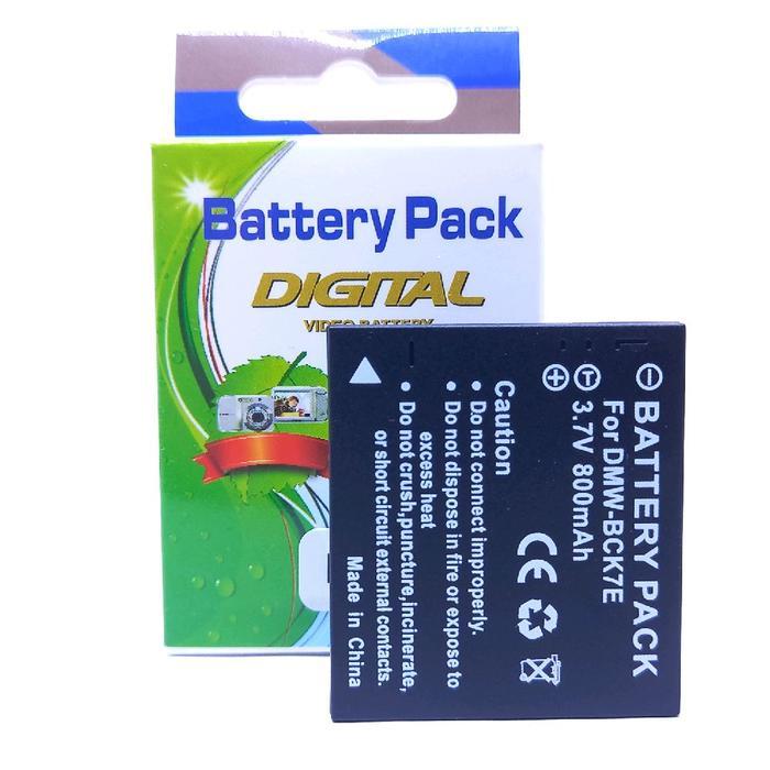 Baterai DMW-BCK7E camera battery pocket kamera digital digicam Panasonic Lumix DMC-S1 DMC-S2 DMC-S3 