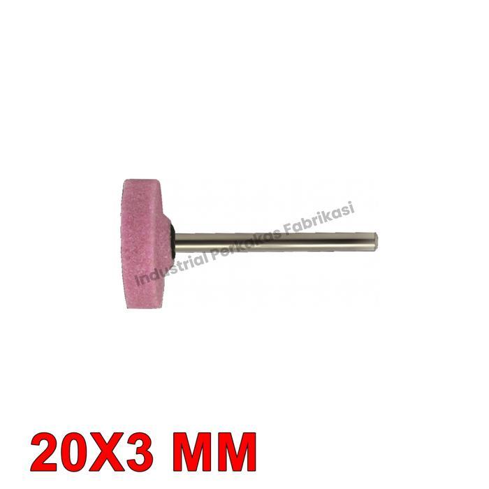 Mounted Stone 20 X 3 Osco Tangkai Payung Batu Tuner Mata Gerinda 20mm