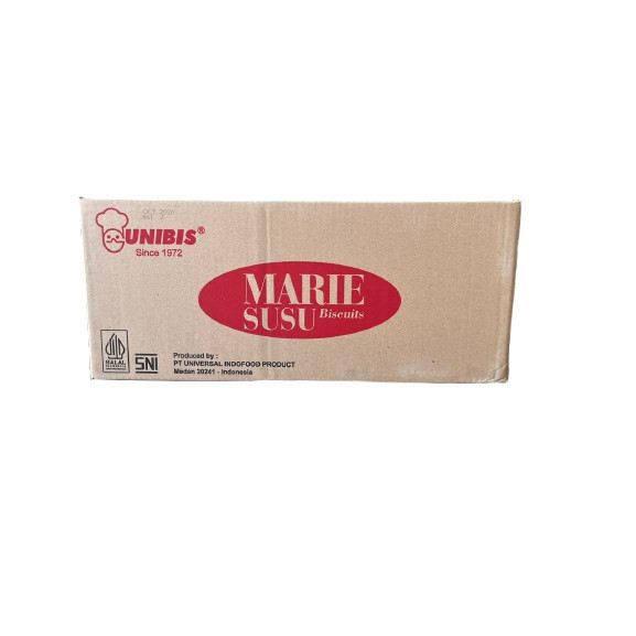 Unibis Marie Susu Biskuit Enak Dus 180 Sachet Pilihan Terbaik Untuk Jualan dan Stok