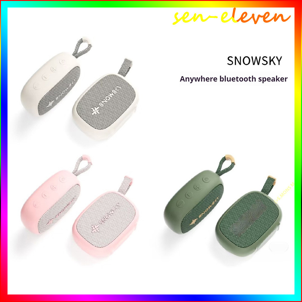 FiiO SnowSky Anywhere portable Bluetooth speaker enables you to enjoy wonderful music anytime and an