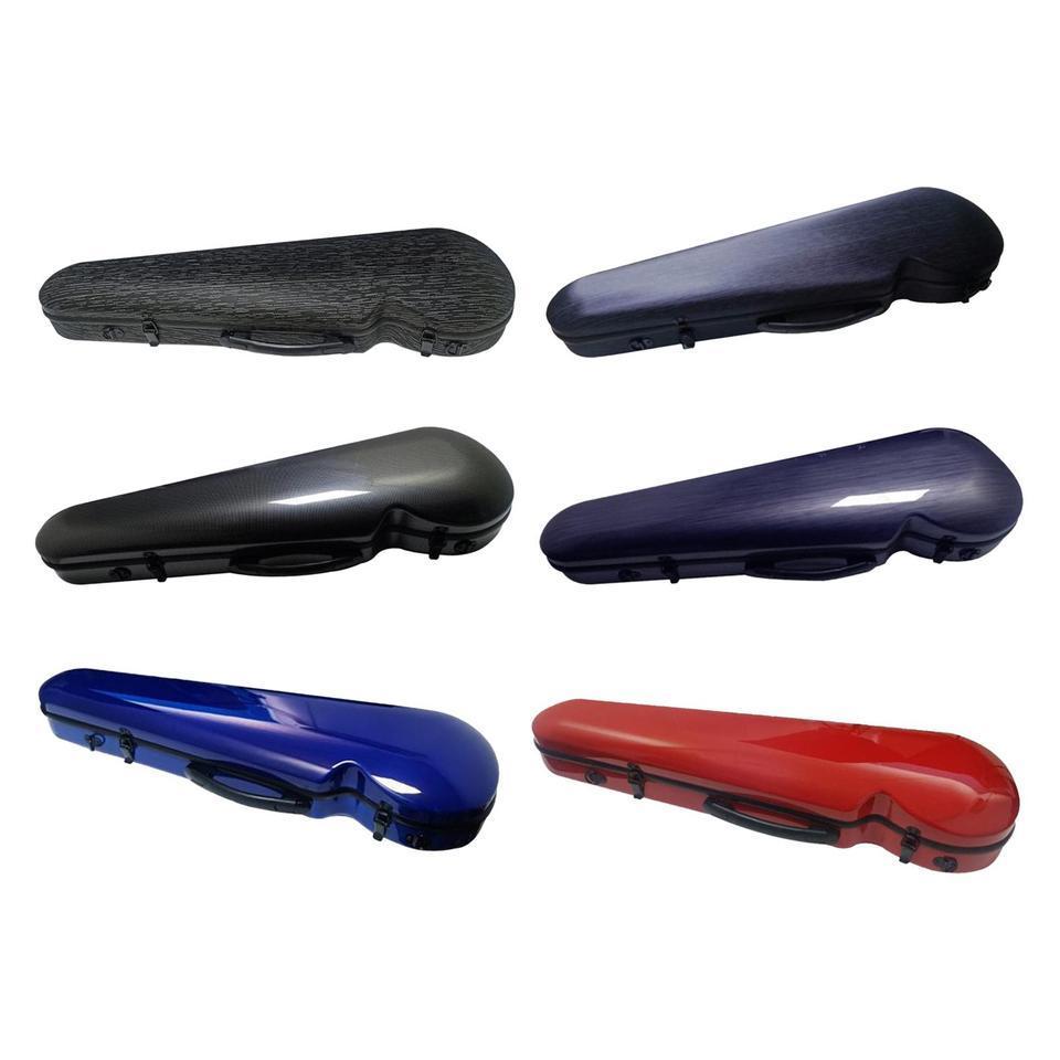 44 Violin Hard Case Carbon Fiber Violin Box,Violin Bag,Violin Storage Hard Box for Travel
