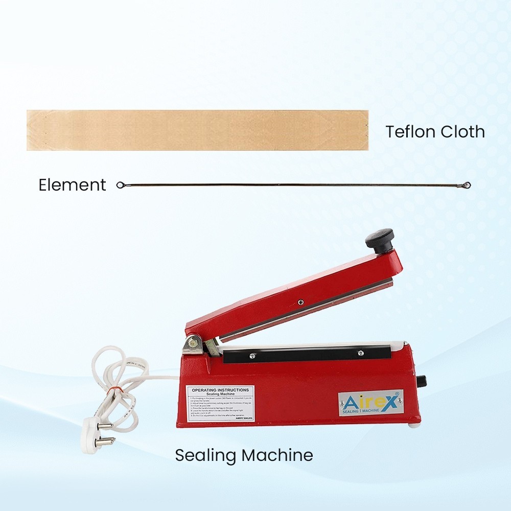 Elemen Impulse Sealer 20cm 30cm 40CM ELEMEN PRES PLASTIK kain + kawat pemanas