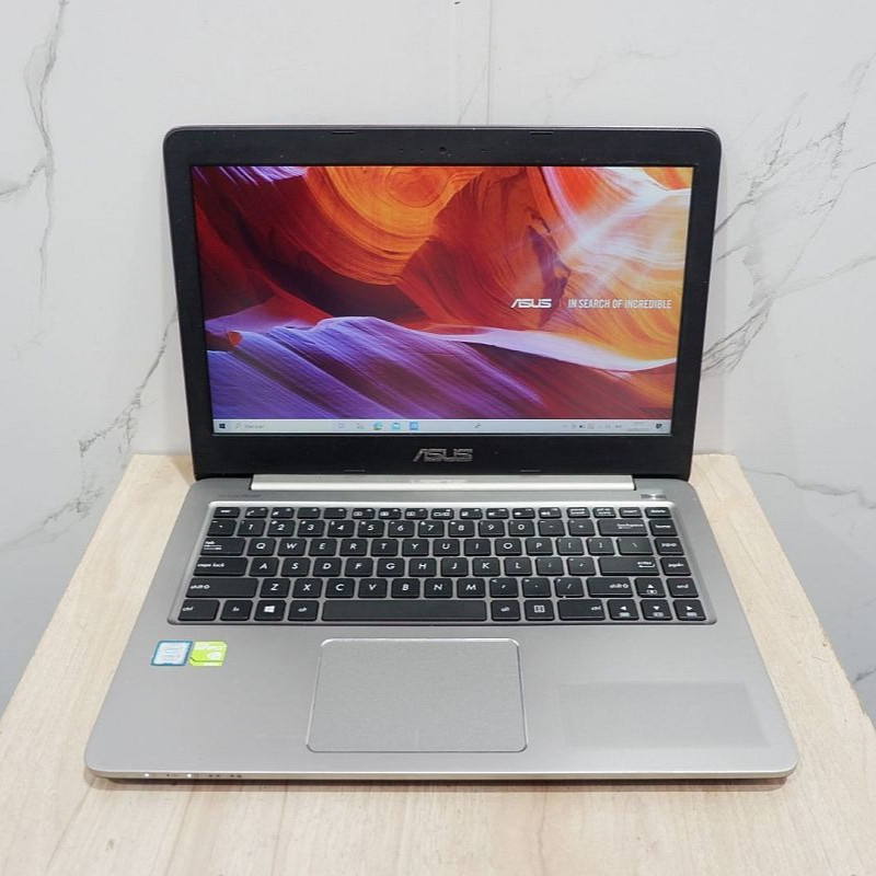 Laptop Asus K401UQk Intel Core i5 7200U Nvidia Geforce 940Mx RAM 16GB SSD 512gb Kencang Tipis Ringan