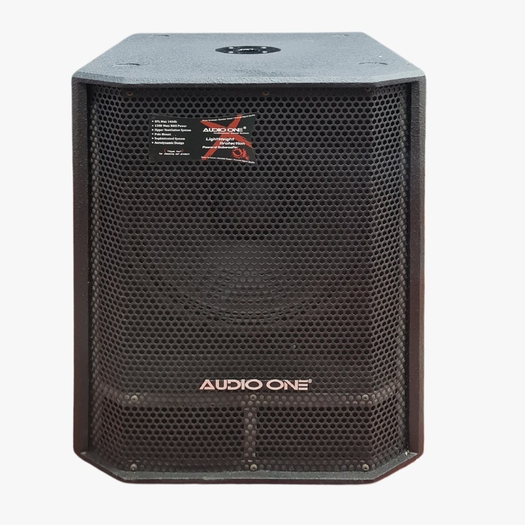 HARGA 1BOX Audio One SUBWOOFER AKTIF PASIF 15inch Type DJ115 SPEAKER 15INCH AUDIO ONE  1000wattRMS -