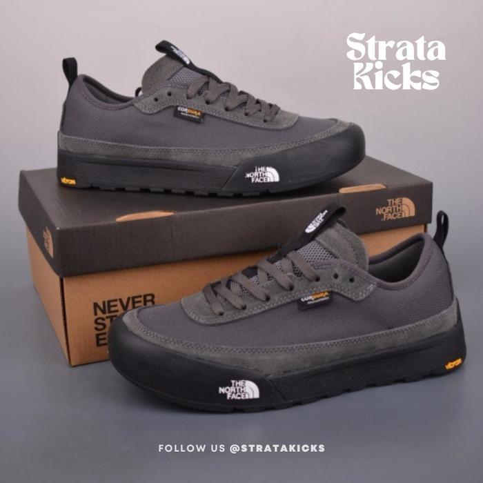 The North Face Clyffe Shoes “Grey/Black” Low-Top Hiking Shoes Nf0A8Ad94Qi (Size 39-45)