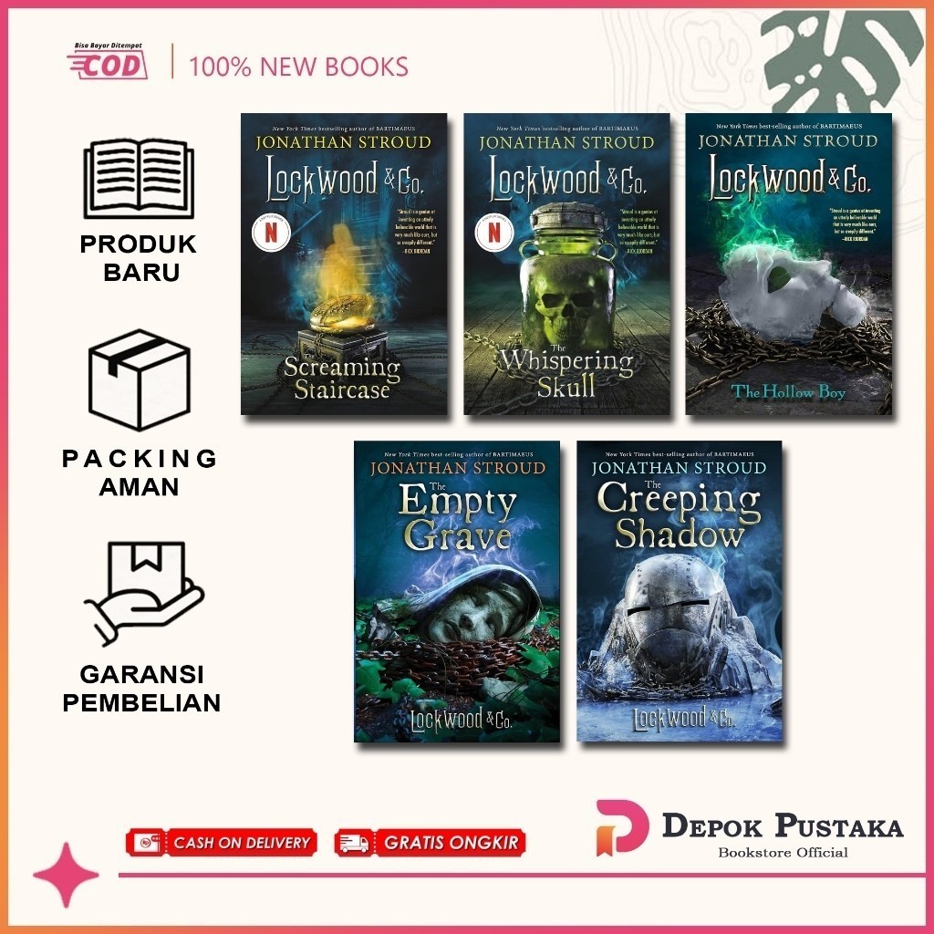 Lockwood & Co. (5 Book Series) by Jonathan Stroud