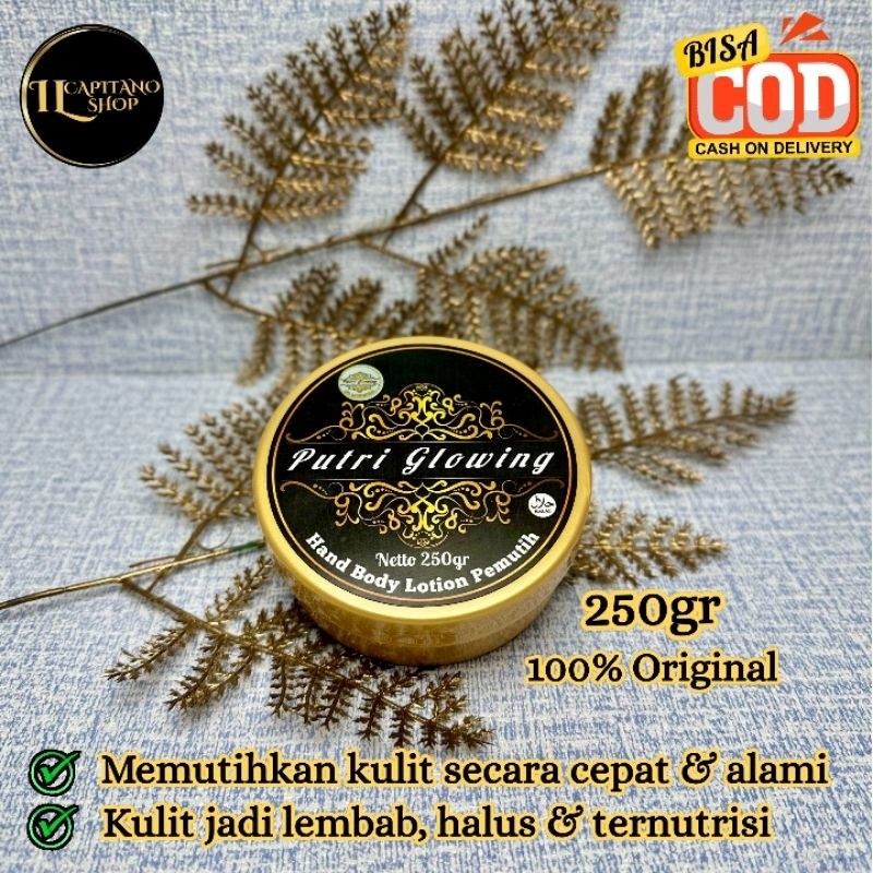 Handbody Lotion Pemutih  250gr Original, Memutihkan Kulit Tubuh Secara Cepat & Alami