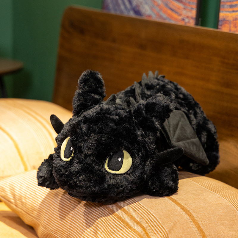 Adorable Toothless Dragon Plush Toy Kawaii Little flying dragon Anime Soft Stuffed Doll How To Train