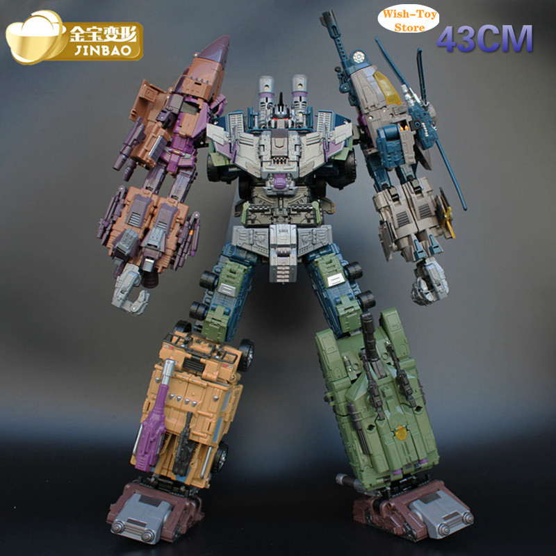 Jinbao Bruticus Transformation Oversized Warbotron Onslaught Brawl Swindle Blast Off MMC PREDAKING 5