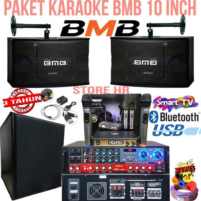 paket karaoke bmb 10 inch original sound