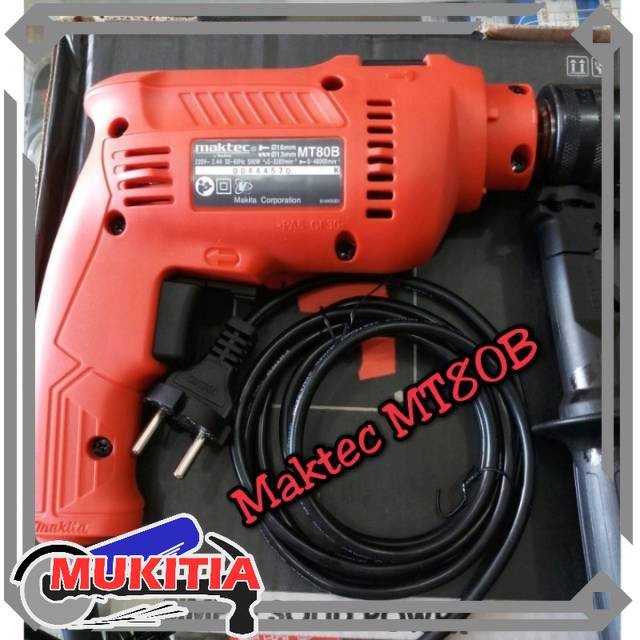 (MURAH) Mesin Bor Beton Maktec MT80B MT 80B Bor Listrik Bor Impact Drill Bor Tembok
