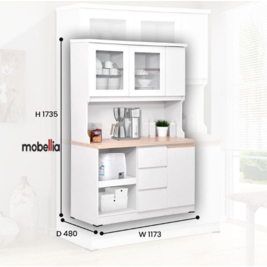 Lemari Sayur Lemari Dapur Kitchen Set Cabinet Dapur Lemari Makan Minimalis -