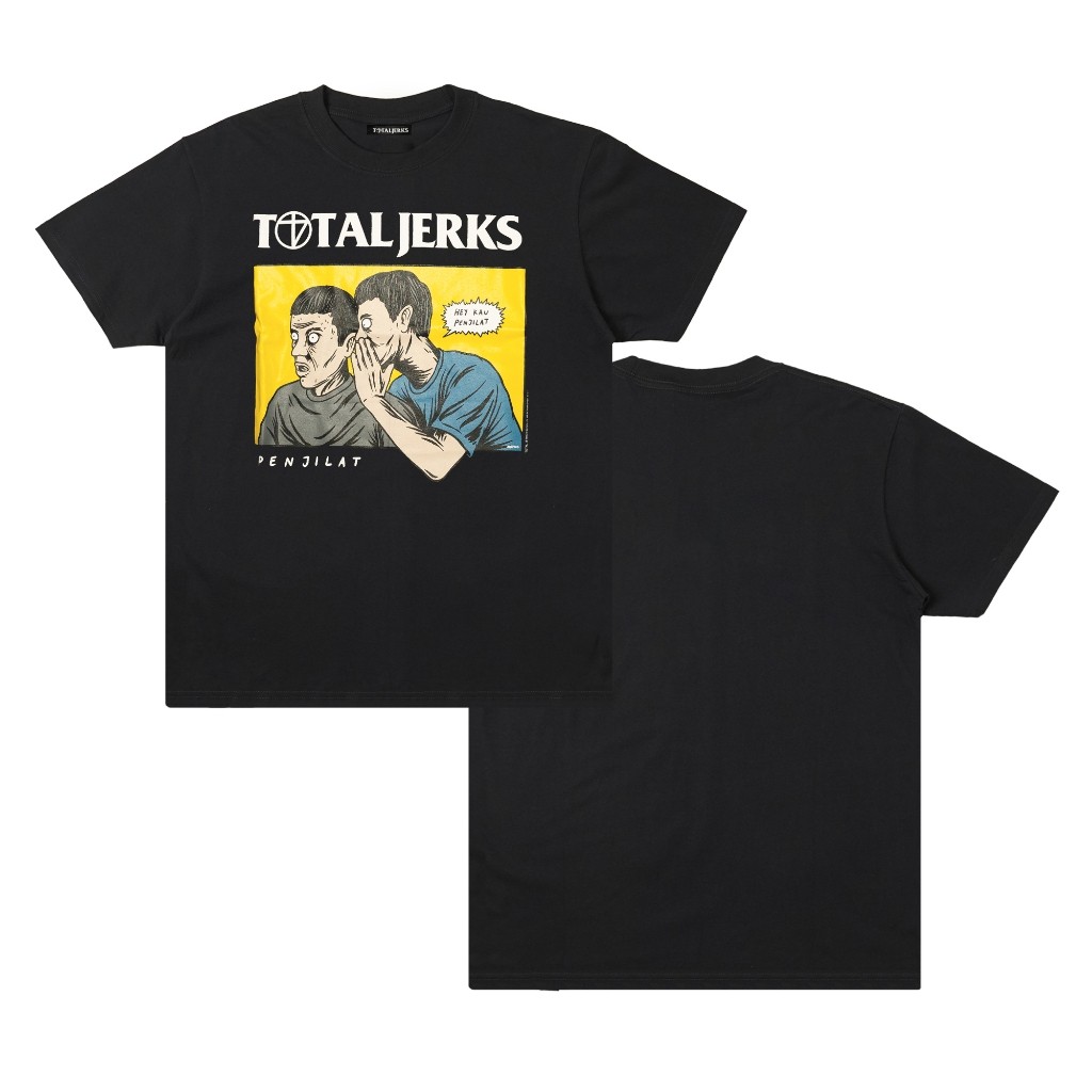 Total Jerks - Penjilat T-shirt - Black
