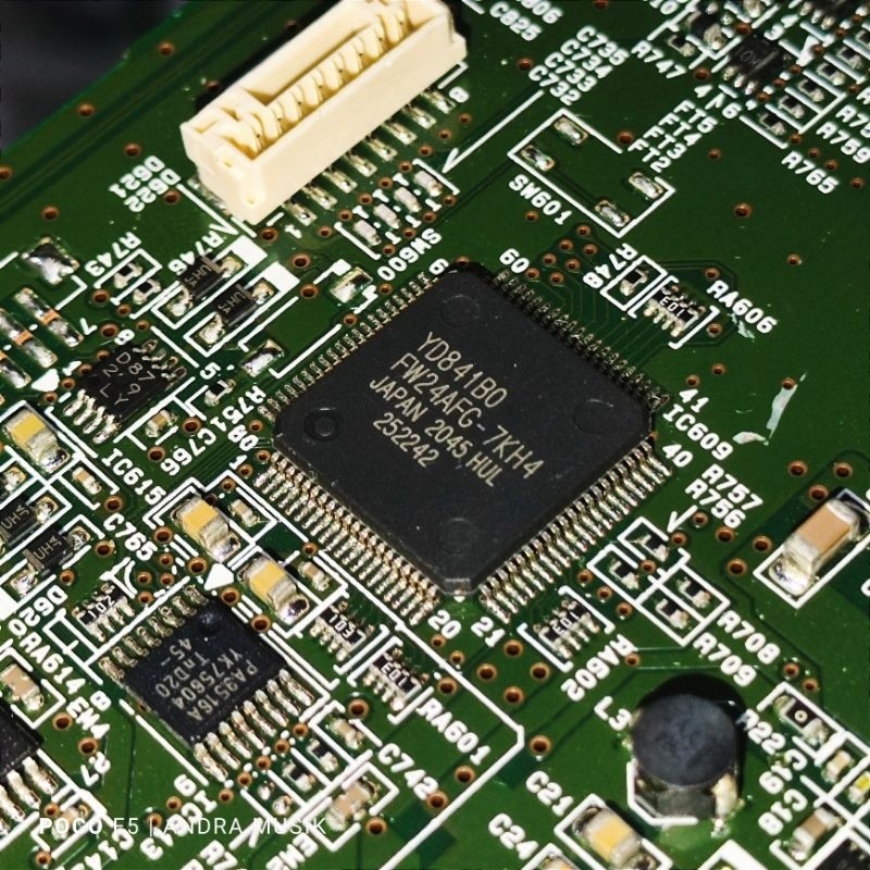 IC panel YD841B0 keyboard Yamaha psr s750 s950 s770 s970 s775 s975 sx700 sx900 IC Tinggal pasang