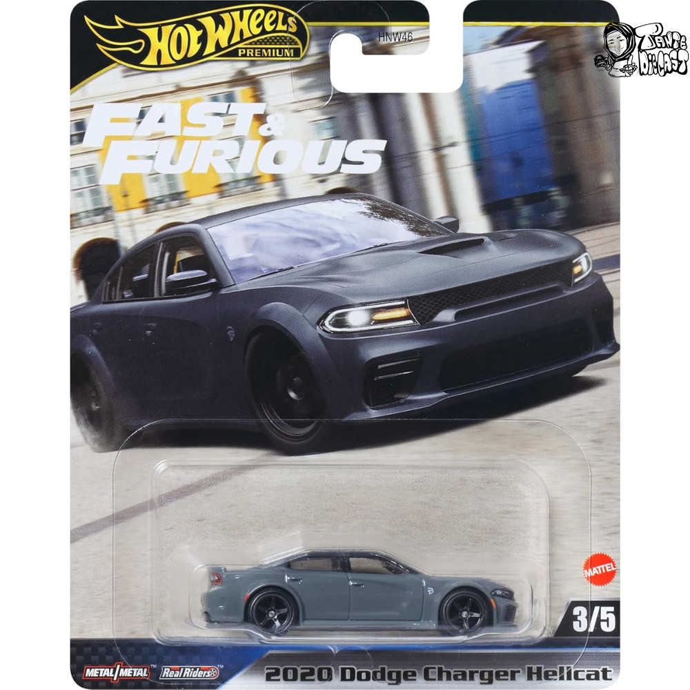 JBL96 | Hot Wheels Premium Fast and Furious 2020 Dodge Charger Hellcat