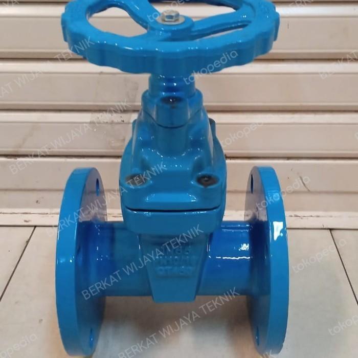 gate valve 2 1/2" (DN 65) PN-16 okuma 2,5 inch resilient
