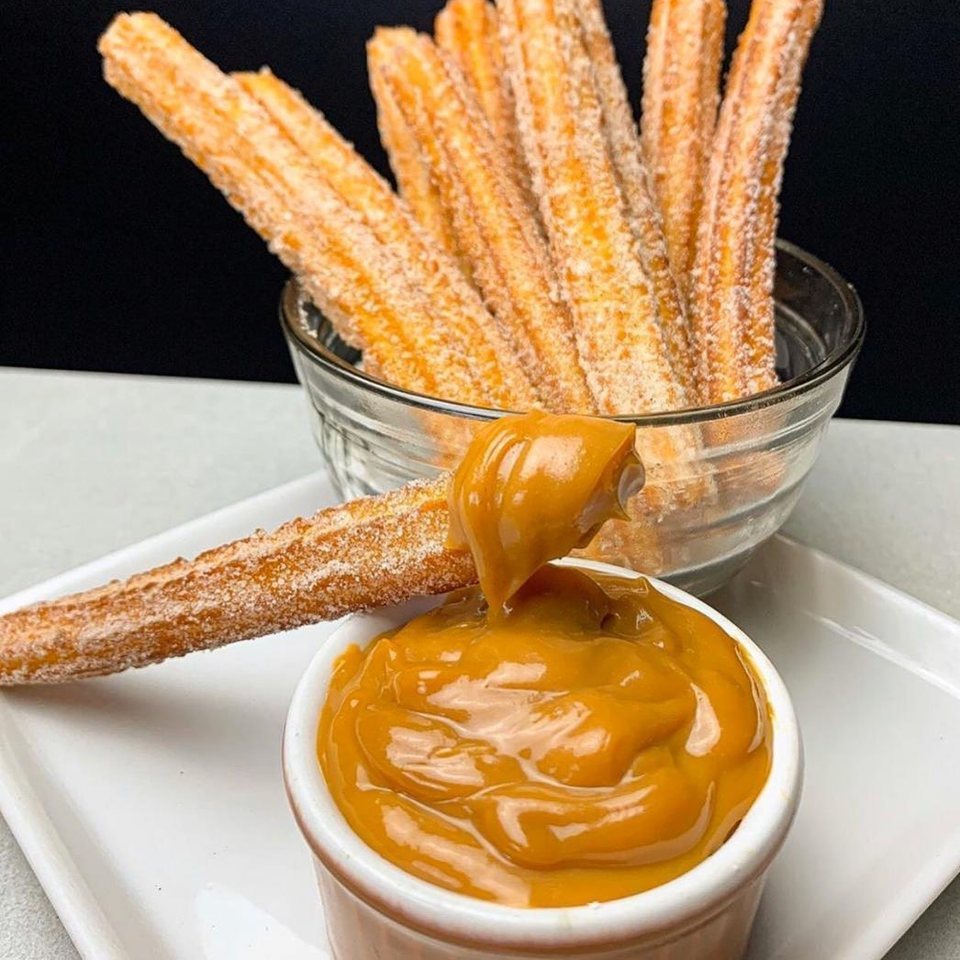 Stainless Steel 3 Liter Churros Maker Churros Machine With 6L Gas Fryer Churros Waffle Maker Making 