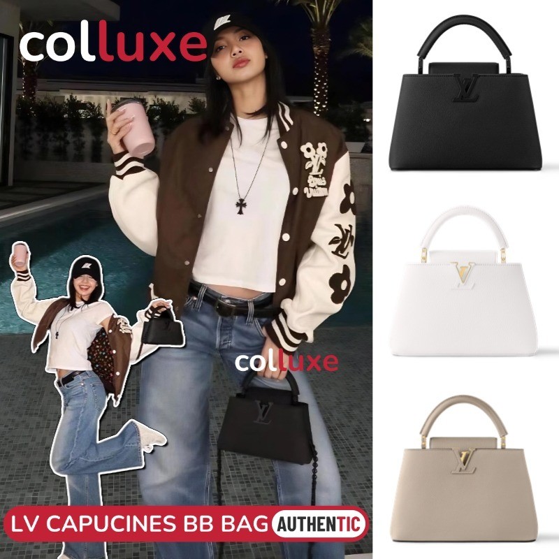 Louis Vuitton LV Model tas Capucines BB Shoulder Bag Tote Bag