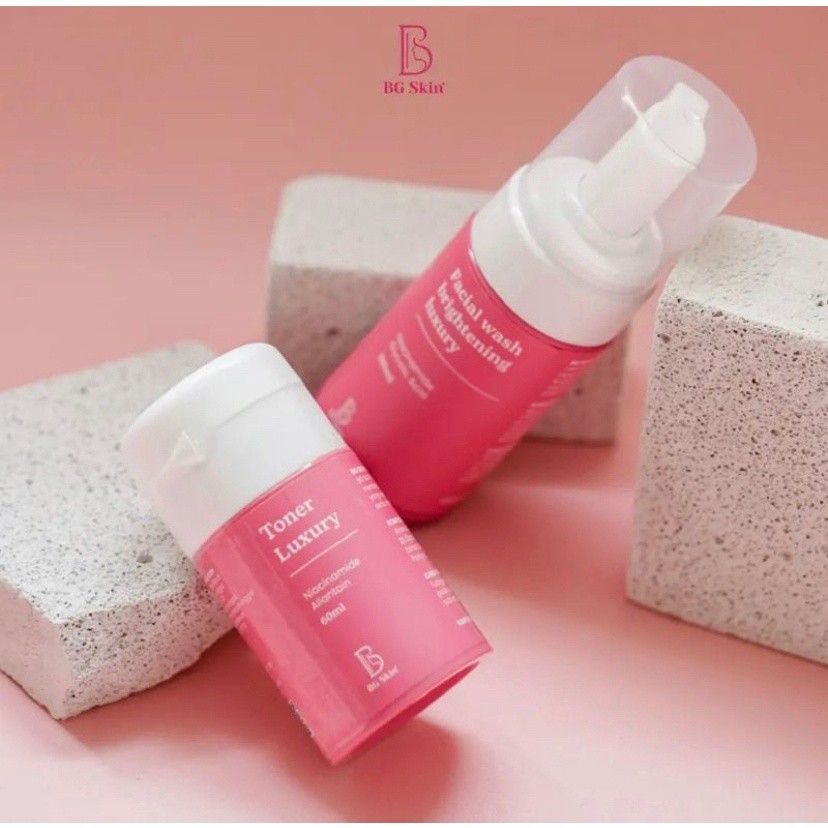 FACIAL WASH & TONER LUXURY BG SKIN BEAUTY GLOW