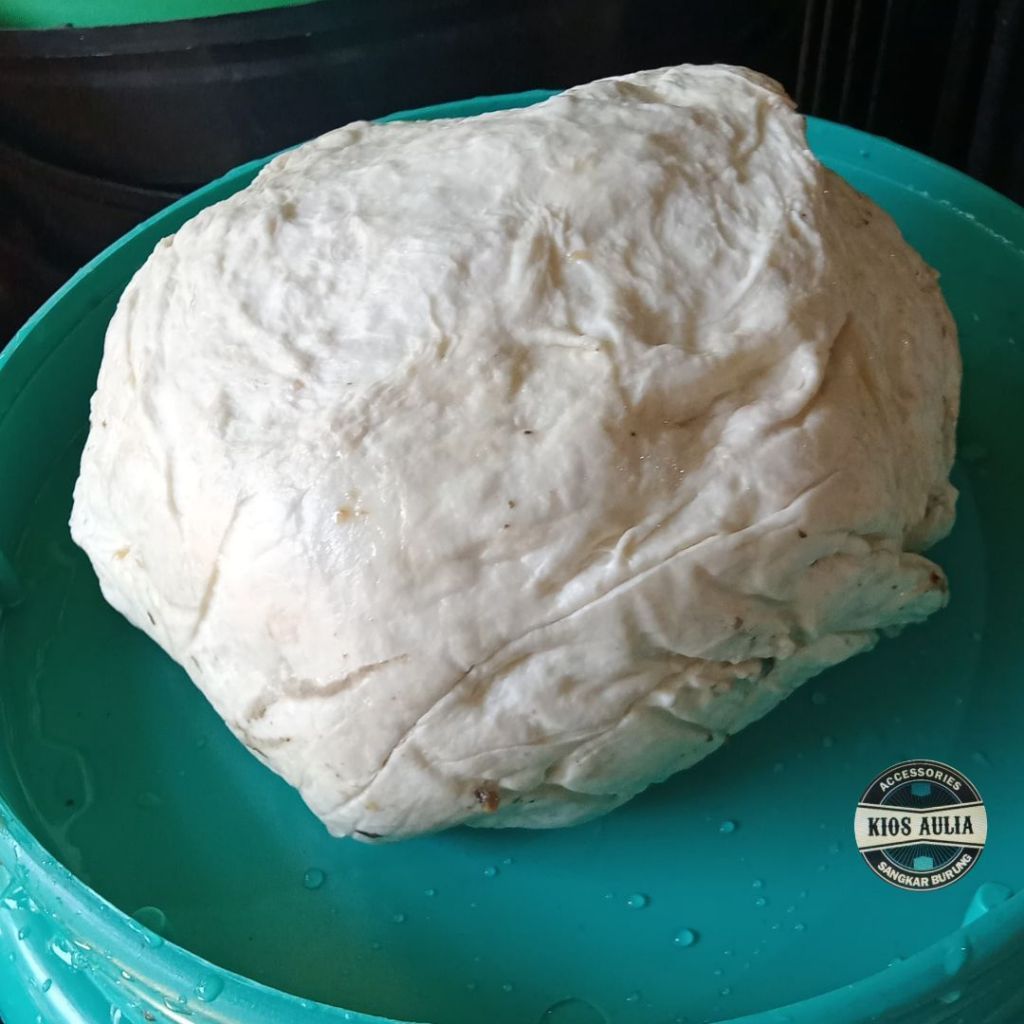 PULUT ASLI 1KILO BURUNG GETAH KARET ASLI LENGKET KILOAN PUTIH BAU (1KG)