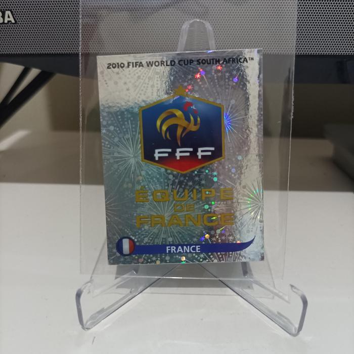 Kartu Bola Stiker Panini FIFA FRANCE  Logo | Zidane Mbappe TaO 