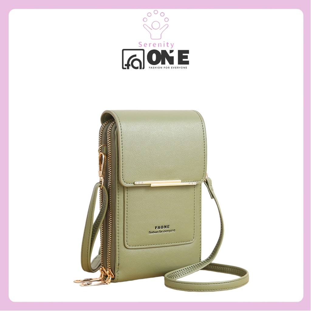 SERENITY (F344) Tas Selempang Wanita / Dompet HP Trendy / Tas Remaja Kekinian / Terbaru / Premium Im