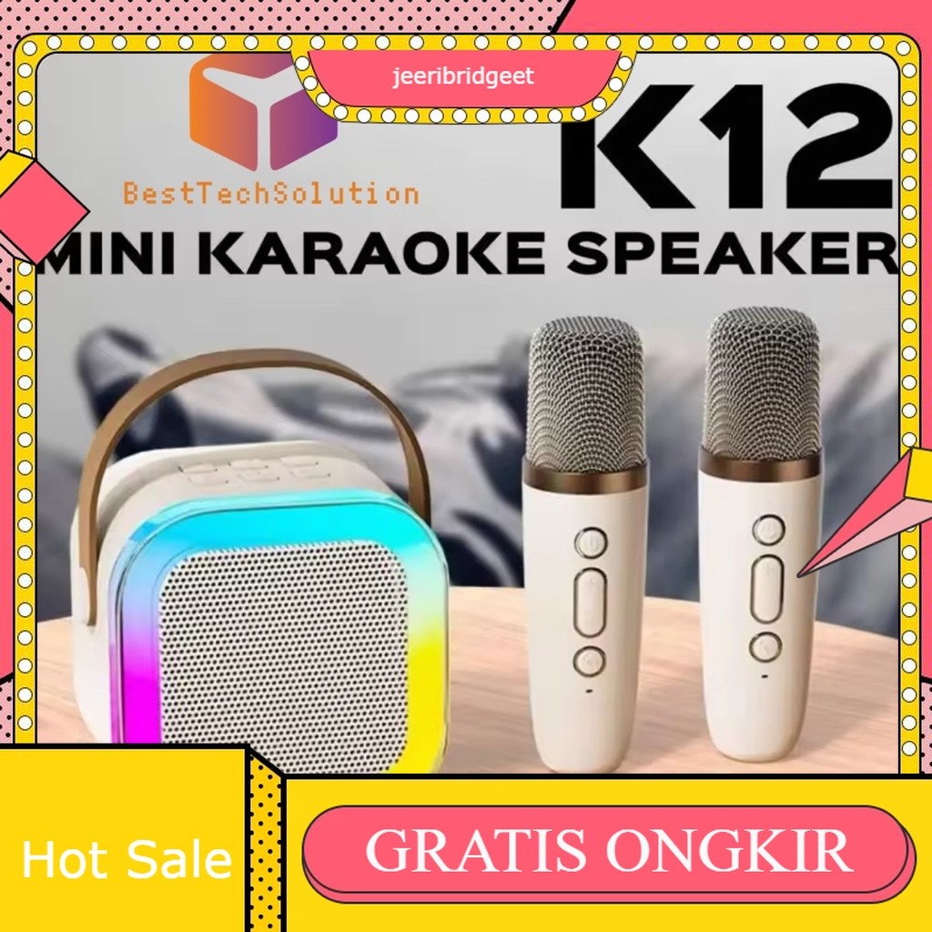 Speaker Bluetooth Karaoke Mini Speaker Karaoke Wireless Portable Speaker Microphone Set Karaoke Spea