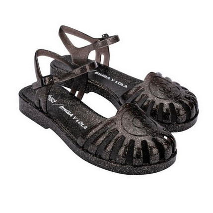 Sepatu Sandal Wanita Melissa Sandal + Bimba Y Lola Ad Glitter Black