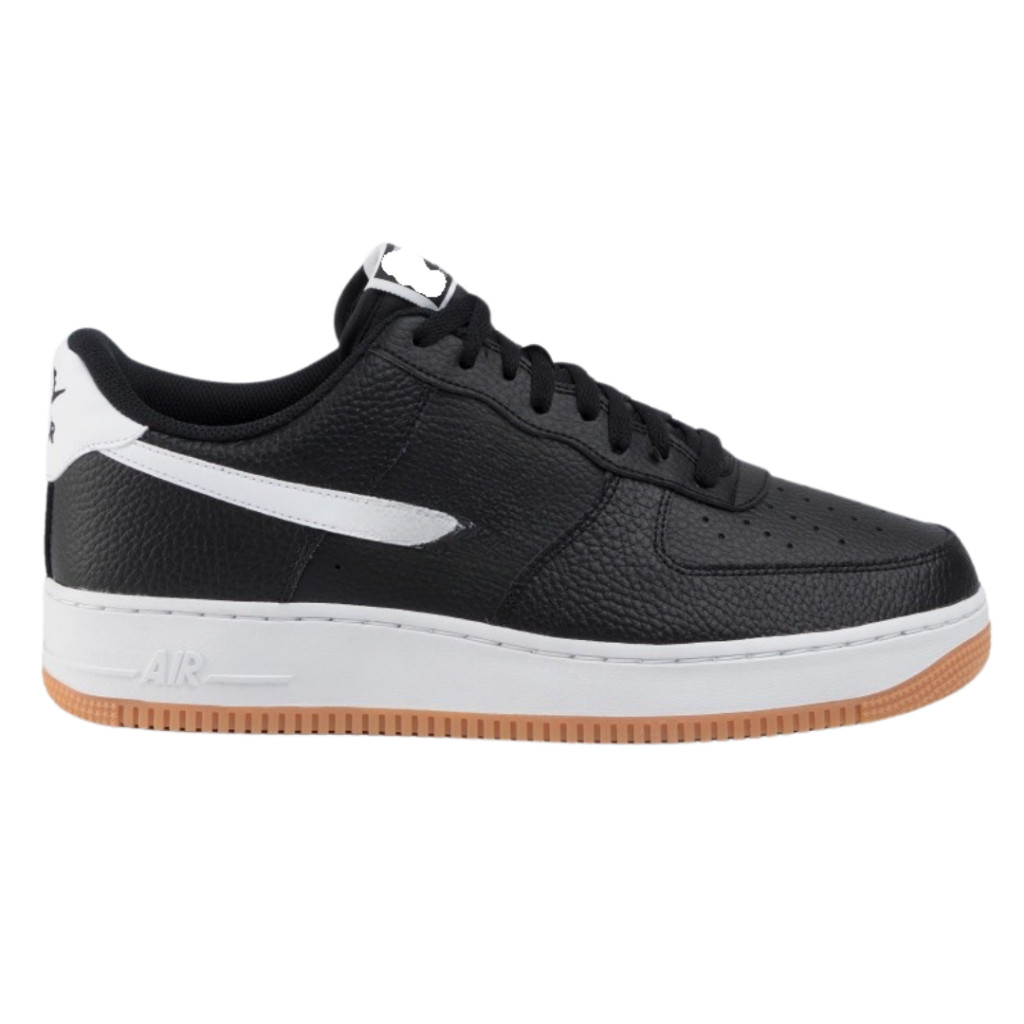Sepatu Sneaker Air Force 1 '07 Black White Wolf Grey Original