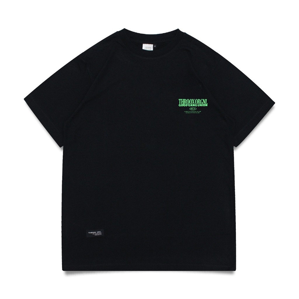 (COD) Throox T-Shirt kaos hitam ||Throox Original Tees Hayden Black