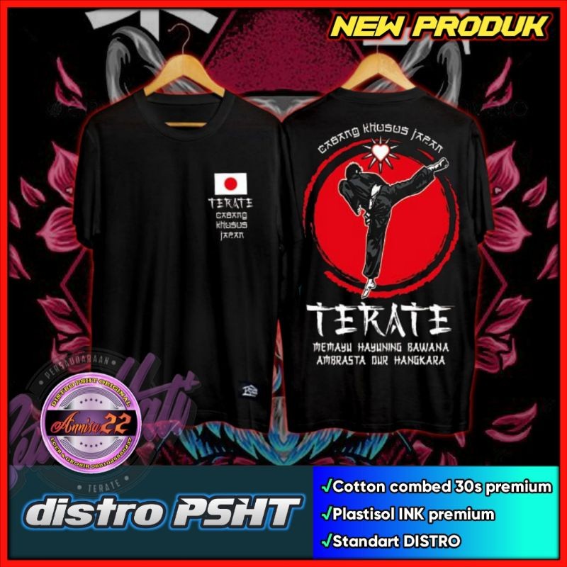 KAOS PSHT JAPAN TERBARU/KAOS KEREN/BISA COD (KODE A1)