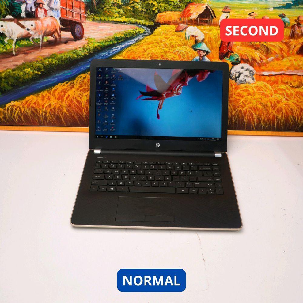 HP LAPTOP 14-BW0XX AMD A4 9120 4 GB (14") LAPTOP SECOND ORIGINAL SINAR MUTIARA CELL