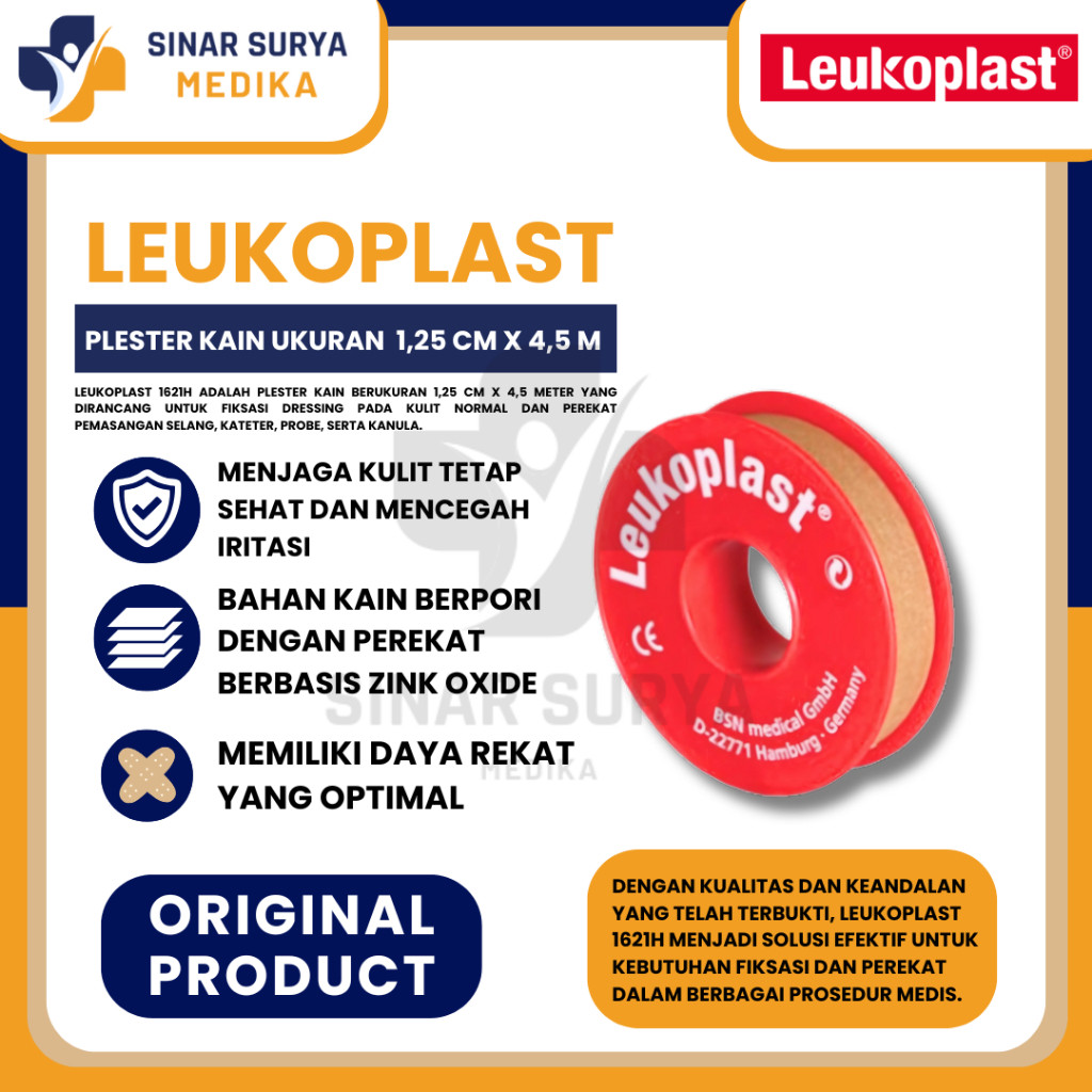 Leukoplast 1,25cm x 4,5 m