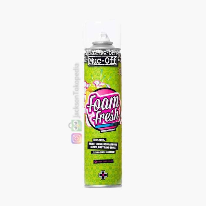 Promo Muc Off Foam Fresh 400Ml / Pembersih Pewangi Helm Sepatu Sarung Tangan 100 % Original Ready
