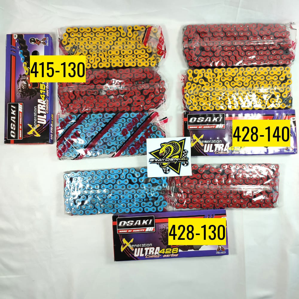 RANTAI 415 SSS/RANTAI TIPIS SSS/RANTAI MOTOR SSS SB428-130L/415SB-130L