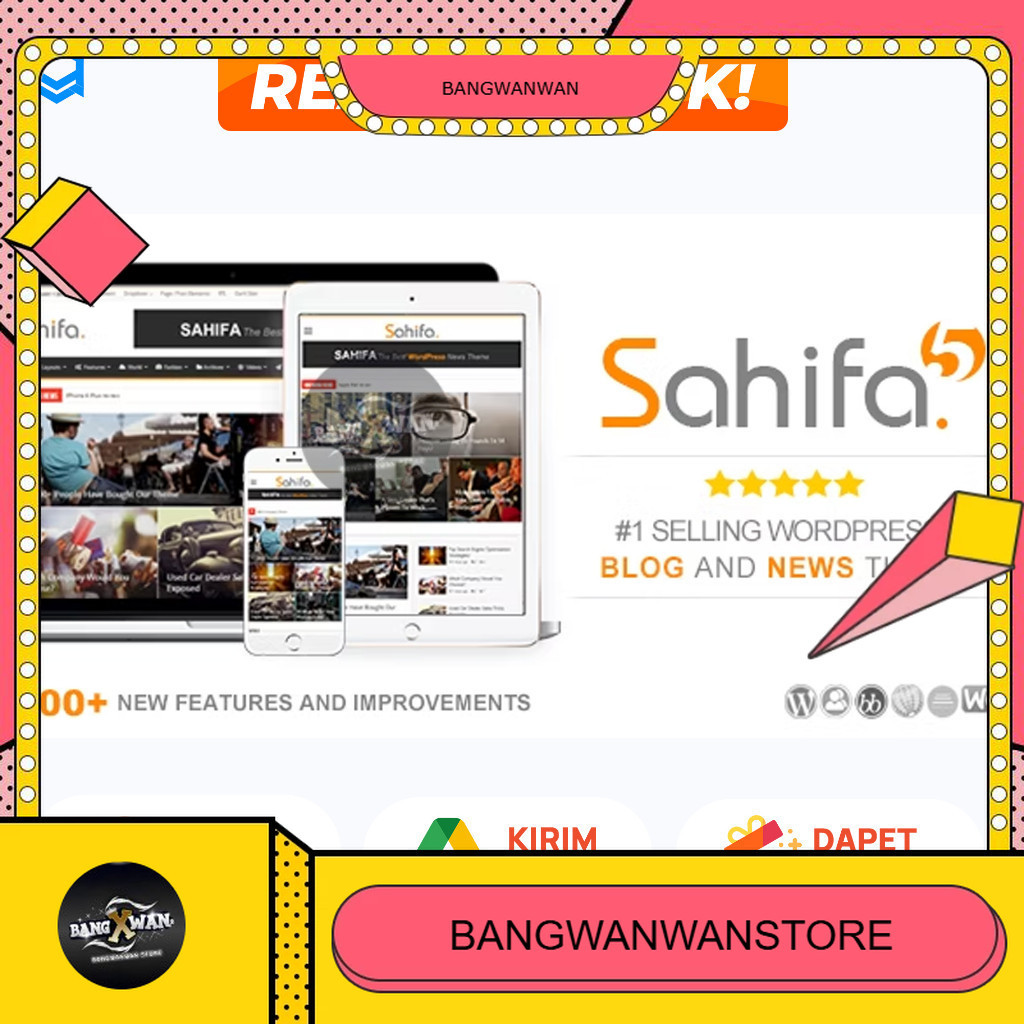 Sahifa Theme Responsive WordPress News Magazine Blog Theme Premium