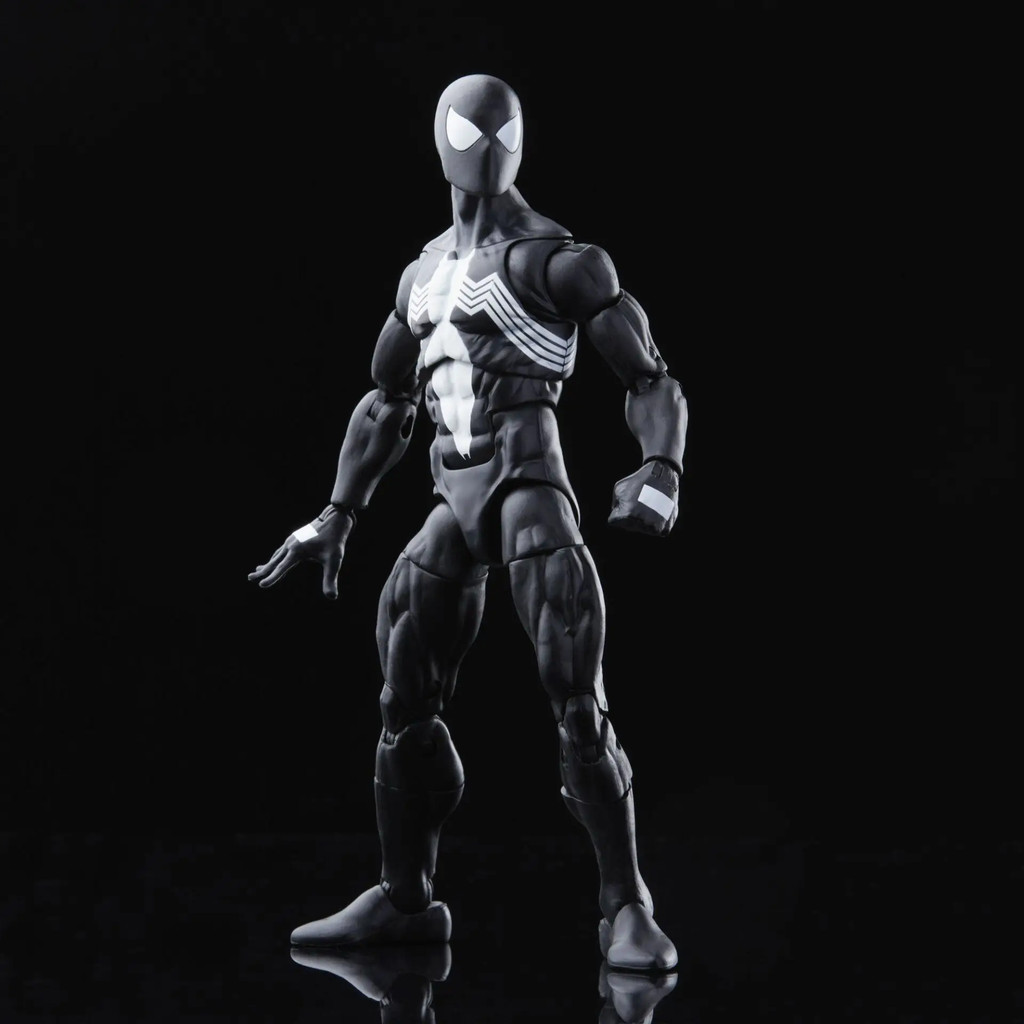 Original Marvel Legends Retro Wave Symbiote Spiderman 6" Loose Action Figure