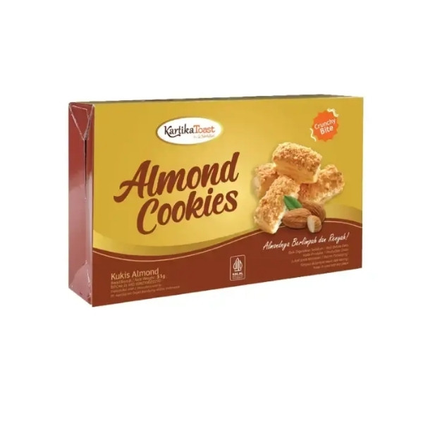 KARTIKA TOAST ALMOND COOKIES 51 GR