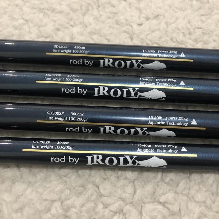 Joran Pancing IROLY Shuten Doji Surf Cast Antena Casting Kesting