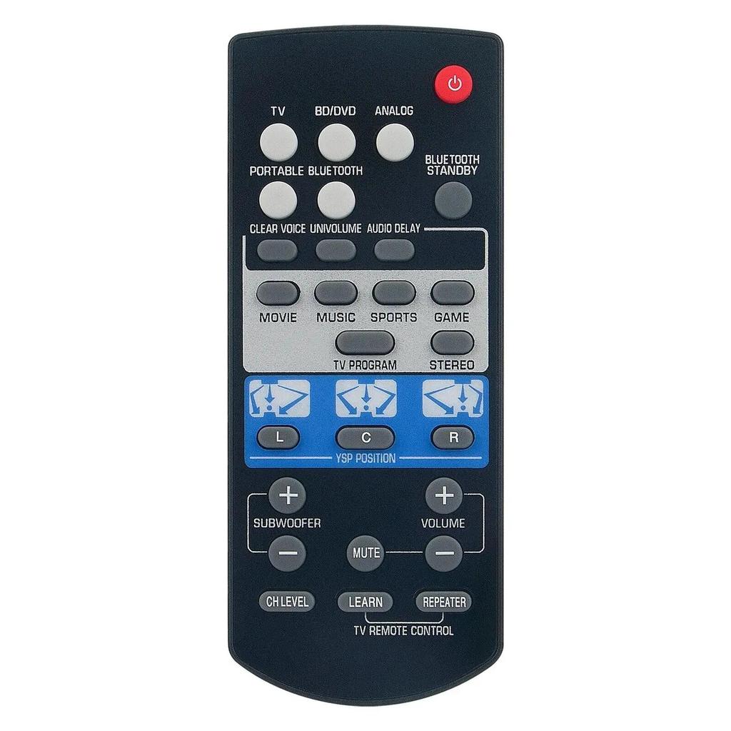 Remote Control Fits Yamaha FSR80 ZG80760 Soundbar YSP1400 YSP-1400 YSP-1400BL Auo System