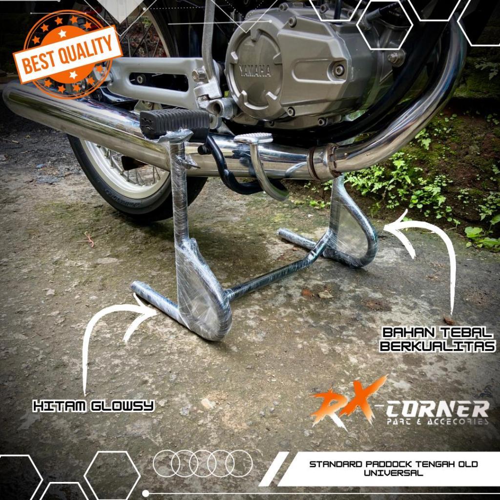 Pedok standar paddock tengah (old sepaket) depan rx king f1zr cb bebek universal