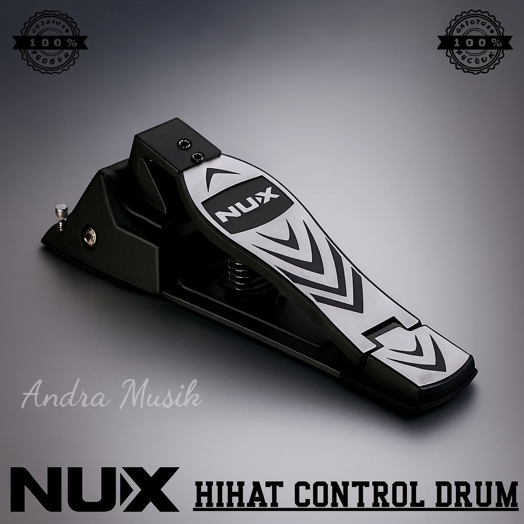 Hihat Pedal Nux HHC Pedal Hi-Hat Kontrol HHC Nux Hihat Control Pedal Dm1x Original