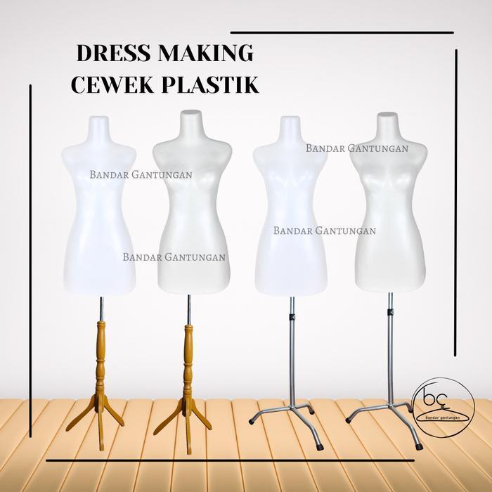 Manekin Dm Cewek Plastik Patung Manekin Setengah Badan Patung Manekin Setengah Badan Plastik-BH - BE