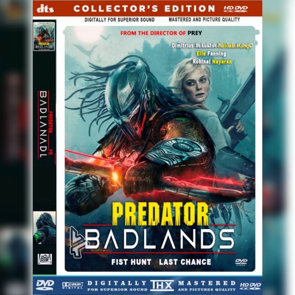 kaset film PREDATOR BADLANDS (2025) - Terbaru - HD
