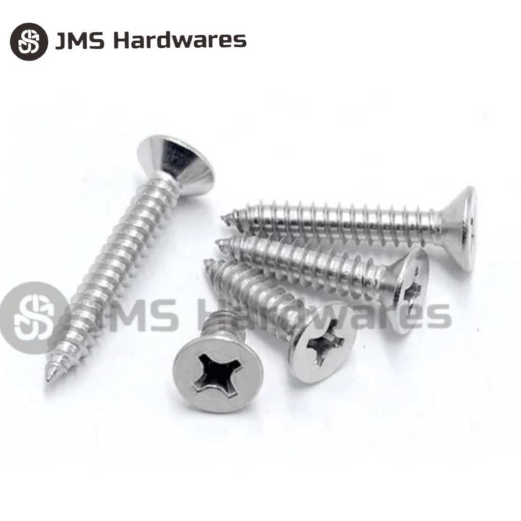 (MURAH2) Calsiboard Screw YSK/Skrup Kalsiboard/ Skrup Kalsiboard Kuning 8x25/ Skrup Kalsiboard Putih