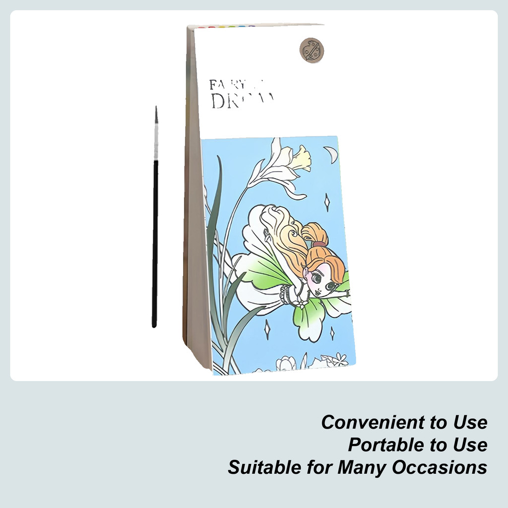 Watercolor Pad Colouring Sketbook Watercolor Paper Pad Portable Sketbook Drawing Book For Home Paint