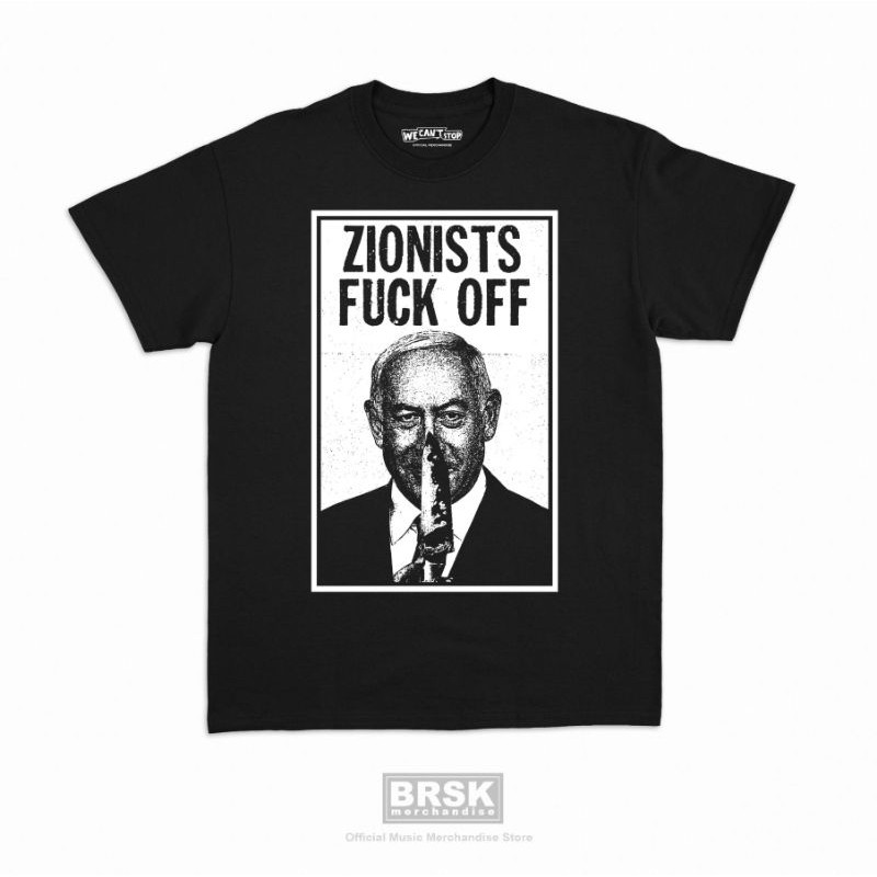 We Cant Stop -  Zionists Fu*k Off Hitam (Gratis Poster)