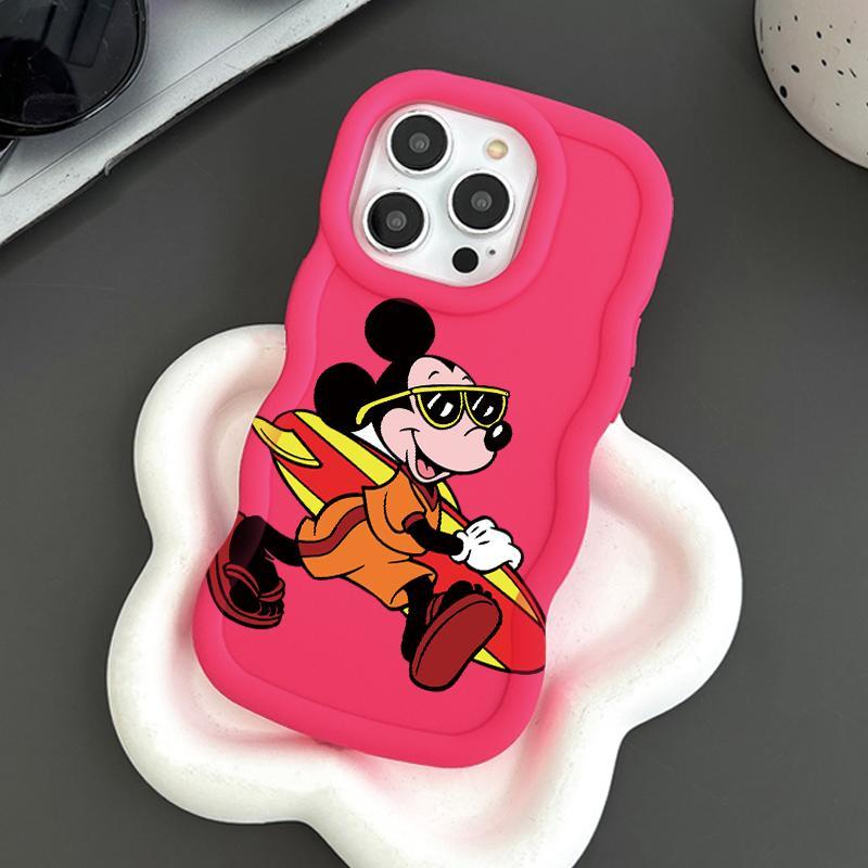 Casing Hp For Samsung Case A14 4G 5G A15 A10s A20 A20s A21s A22 A23 A24 A30 A32 Kreativitas Mickey M