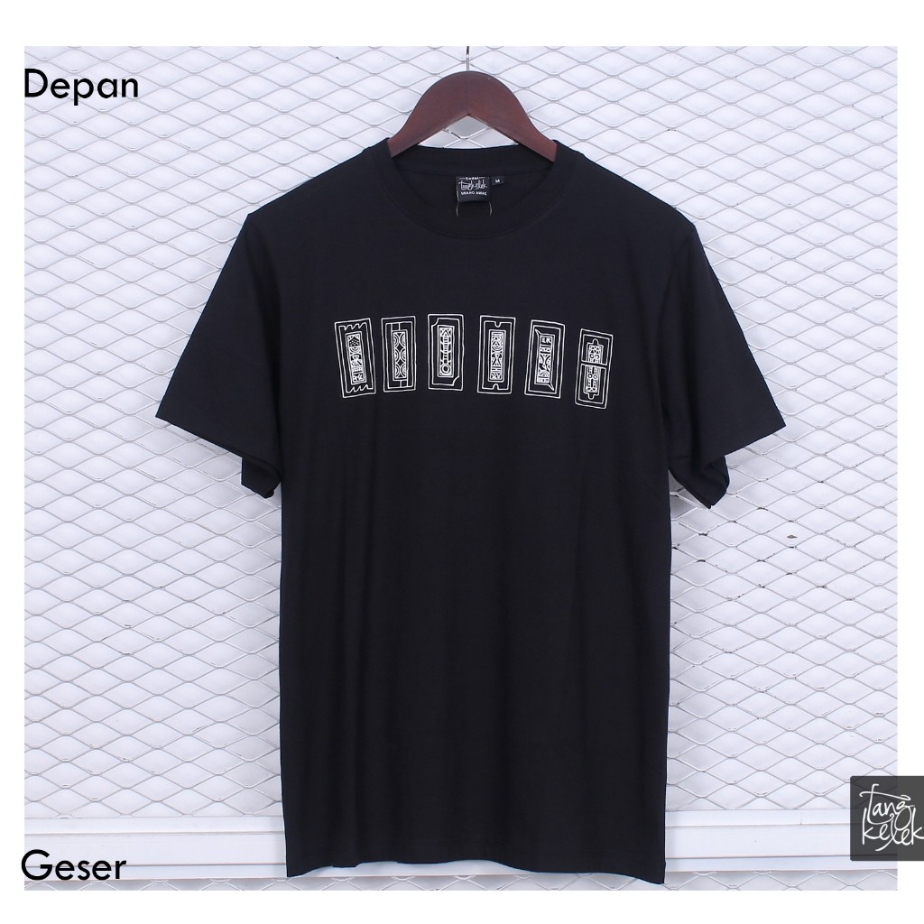 (COD) Tangkelek Baju Kaos Koa Warna Hitam